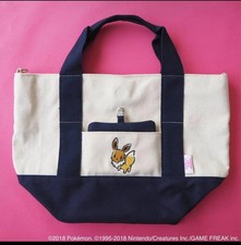 It's Demo Pokémon Eevee Embroidered Tote Bag picture