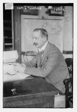 Photo:Captain Hans Tauscher WWI 1916 Arrested Panama Canal Plot Portrait picture