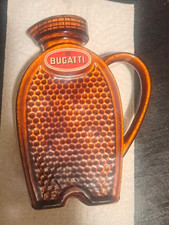Bugatti Vintage 1950s Ceramic Pitcher , Le Chanteclair Restaurant - Rare Brown picture