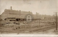 1908 Little Falls Fire Clay Company Factory Washington RPPC Postcard COPY picture