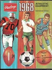 1968 RAWLINGS ATHLETIC SPORTING GOOD CATALOG - INSTITUTIONAL EDITION picture