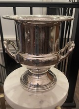 Vintage Leonard Silverplate Trophy Urn Ice Bucket Champagne Cooler 10
