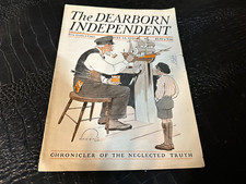 AUGUST 14 1926 DEARBORN INDEPENENT humor magazine SHIP MODEL BUILDER picture