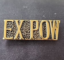 EX POW MIA SCRIPT LAPEL HAT PIN US ARMY MARINES NAVY AIR FORCE COAST GUARD GIFT picture