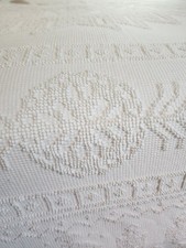 King White Vintage Bed Cover picture