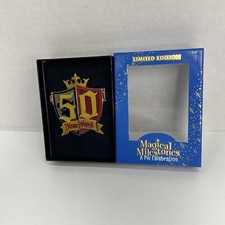 Disney Magical Milestones A Pin Celebrstion Disneyland 50th Anniversary LE 750 picture