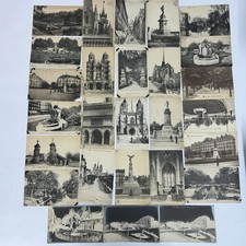 Antique French Dijon Postcard Lot - Dijon, France - 34 Postcards - 3 RPPC picture