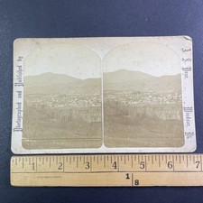 Windsor Vermont Village Stereoview A. S. Vose 1870s New England Scenery picture