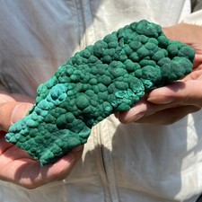 170g Natural malachite crystal cluster rough Gemstone mineral specimen picture