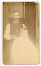 Barber Cutting Hair * Great Occupational picture