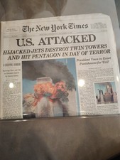 911 The New York Times UNCIRCULATED Preserved In Archival Plastic And Boxes picture