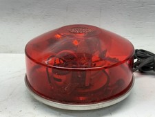 Vintage Smith & Wesson L-11 Rotating Pancake Signal Light Red Police Fire Harley picture