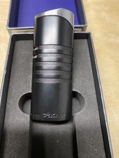 Xikar Ellipse Triple Jet Flame Cigar Lighter - Black and Chrome - New picture