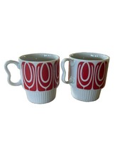 2 MCM Stackable Coffee Mugs picture