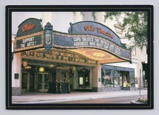 Vintage Ohio Theatre Postcard Columbus OH Marquee CAPA National Landmark Unused picture