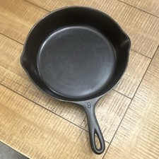 Wagner Ware Sidney -O- 1058 I No. 8 Cast Iron Frying Pan Long Handle picture