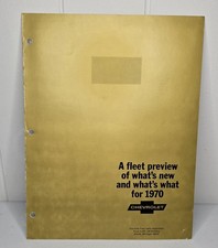 1970 Chevrolet Chevy Fleet Preview Dealer Exterior Colors & Interior Fabrics  picture