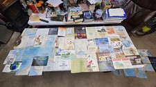 Vintage National Geographic Map Lot Of 50 States, Countries, Stars, Etc. picture