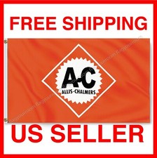 Allis-Chalmers 3x5 ft Flag Banner Tractor Farm Equipment Wall Decor Sign picture