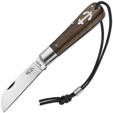 OTTER-Messer Large Anchor Folder Oak Folding Pocket Knife 3.13in Blade Carbon picture