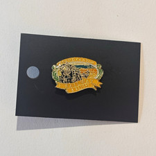 Fred Harvey Grand Canyon Railway Pin Unisex OS Yellow NEW Train Logo Souvenir picture