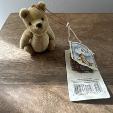 Gund The Classic Pooh Bear Tiny Velvet  Ornament Jointed picture