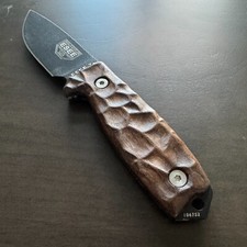 Royalcurl scales for ESEE-3/4 knife walnut picture