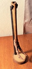 World Class Articulated Deer Leg Mount Fossil W/ Custom Wood Stand picture