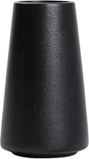Matte Black Vase - Black Flower vase, 6