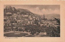Postcard Germany: Panoramic View, Marburg an der Lahn, WB picture