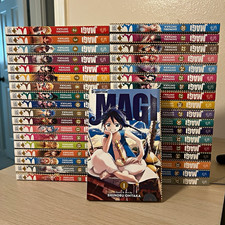 Magi The Labyrinth of Magic Complete Manga Set Vols 1-37 English VIZ picture