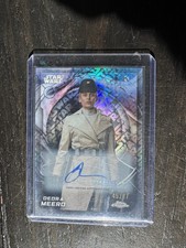 2026 Topps Star Wars Chrome Dedra Meero Logofractor /77 Auto picture