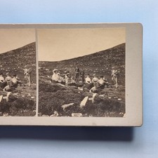Balmoral Aberdeen Stereoview 3D C1895 Real Photo Scotland Victorian Tourists picture