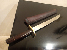Very Rare Vintage (88') Custom 1-of-a kind HARRISON  17.75'' Short Sword.  154CM picture