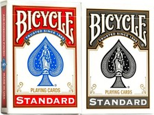 Bicycle Rider Back Playing Cards 2 Pack Red and Black Poker Size picture
