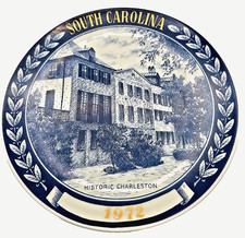 Chateau Inc South Carolina Collectible Plate 1972 Less plate 47. 7-1/4 inches picture