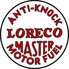 LORECO Louisiana Refining Master Motor Fuel Gas NEW METAL SIGN: 12