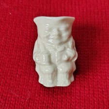 Vintage Porcelain Mini Toby Jug Man Mug Made in England picture