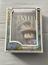 Funko Pop One Piece Monkey D. Luffy Wanted Poster Fall Convention Exclusive New picture