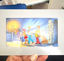 Hanna-Barbera Collection Near The Fear Scooby-Doo Lithograph Cel Print Matted picture