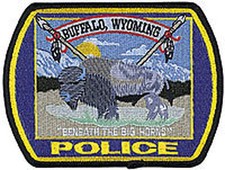 Buffalo Wyoming Police Patch Collectible New picture