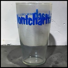 Vintage Late 1970s Pontchartrain Beach Glass New Orleans Aint Dere No More NOLA picture