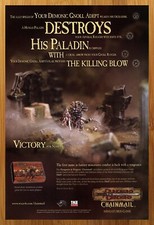 2001 Dungeons & Dragons Chainmail Miniatures Game Print Ad/Poster Figures Art picture