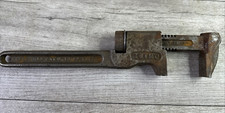 Trimo 10” Adjustable Pipe Wrench Tool Trimont Mfg. Co. Roxbury Mass. picture