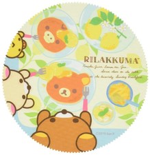 Pearl Rilakkuma Cleaning Cross Round 15cm x 15cm Fresh Lemon 917826 picture