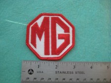 Vintage MG UK Service  Dealer Hat Uniform Hat Patch picture