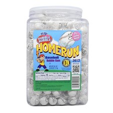 Dubble Bubble Home Run Baseball Gum 240 Count (Pack of 1), Off-White picture