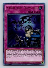 Yu-Gi-Oh Intruder Alarm - Yellow Alert 2020 BLAR-EN003 1st Ed. KONAMI picture