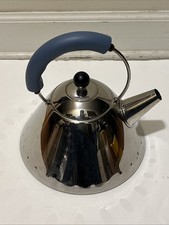 Vintage Alessi Tea Kettle By Michael Graves. 18/10 Stainless Steel. No Whistle. picture