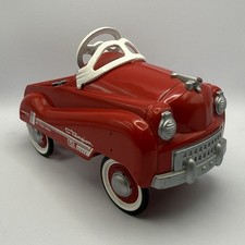 Vintage Hallmark Miniature Die Cast Kiddie Pedal Car, 1955 Murray Red Champion picture